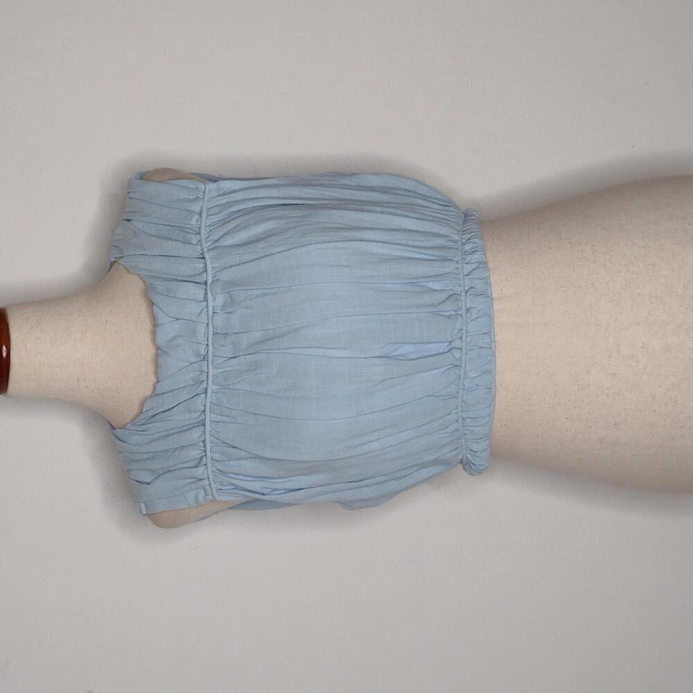 NWT Free People Women's Sky Blue Top Size Medium